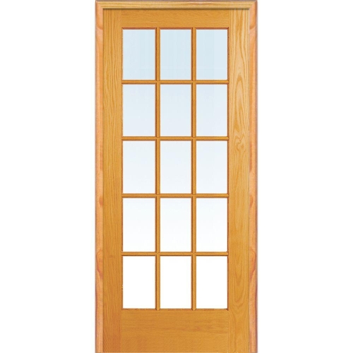 Puertas de cristal vitrina trasera 